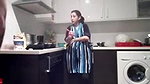 son fucking his mom in kitchen