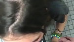 Starbucks Teen Deepthroat in Toilet
