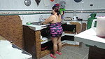 Swallow aunty milk and enjoying fun
