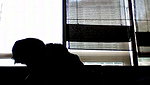 Webcam recording of young couple