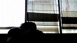 Webcam recording of young couple