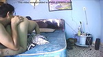Young couple honeymoon sex video