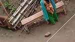 Cute Young Girl Fingaring Public Place Watching Video