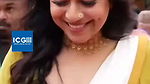 Shruti Ramachandran sexy cleavage in Grenn costume