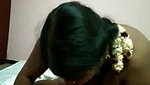 Aunty Placing Condom and Mouth Work tto Lover