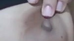Sexy woman shows boobs and pussy to delivery guy.