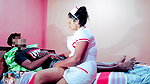 Very Horny sexy nurse Janaki gives me fucking treatment.