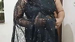 aaj again demanded black saree draping video⧸kya aapko kam ni pura din vdo bnati rhti ho kam bhi kr.