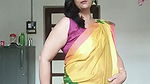 paryusan parv ke tisare din ka look ⧸mene pahena silk saree kesi lg rhi hu？⧸saree draping⧸26Augus.