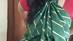 saree draping video 2⧸saree convert in to evening gown .
