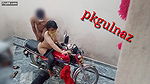 Desi stepister ki bike par chudai