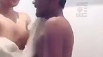 Married Lovers Bathing Together
