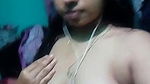 Horny Indian Dr. Shows Her Big Boobs and Pussy