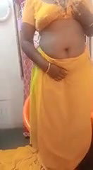 Aged milf aunty sexy dance Boobs.