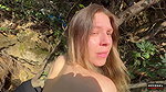 Beauty with Big Tits Musturbates on the River When She Notices a Strangerman on Her and Decides to Let Him Fuck Her in All Holes