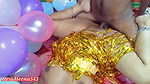 Birthday celebration part 2 – Heena bhabhi enjoys sex with husband – clear audio.
