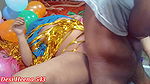 x  Birthday celebration part 3 – Heena bhabhi enjoying sex with husband – clear audio.