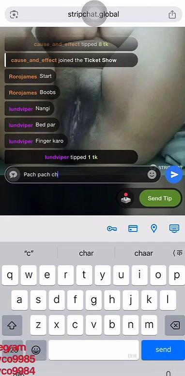 Kavya68 (2) Ticket show face show and pussy fingering