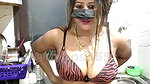 Sexy_99110 Private show face show and pussy fingering in kitchen