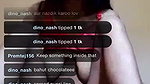 Sonaly- (4) Ticket show hot pussy fingering