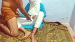 Desi Indian village wife fingering Blowjob sex.