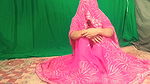 Heena Bhabhi ki pink saree me jabardast chudayi in clear hindi voice.