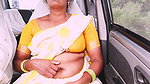 Indian Maid Car Sex with House Owner. Telugu Dirty Talks.