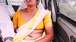 Indian Maid Car Sex with House Owner. Telugu Dirty Talks.