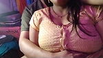 Hot desi sexy big boobs wife and village boyfriend romance in the secret room.