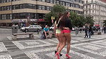 Milf keeps Flashing me on Public Road and makes me cum_45748833