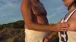 UK MILF Sonia shows her tits in public and sucks dick on side road_ee69192e