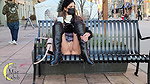 Amateur outdoor peeing in public park_2636c398