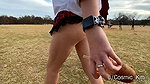 Blonde is spanked and fucked in public_410c1baa