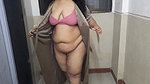 Indian wife going out and getting naked.