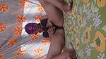 Kolkata_Shy_Boudi Masturbating her Small Pussy with Big Black Vibrating Dildo.