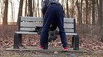 Hunk bi guy gets changed in a public gym locker room 4K_efe7e614