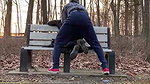 Hunk bi guy gets changed in a public gym locker room 4K_efe7e614