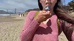 HUNT4K. Male manages to buy perfect trimmed pussy in the public park_2462df83