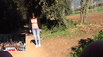 POV vr video pee girl with big ass peeing at the public beac_c5d6aade