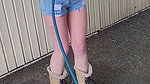 Public Vibrator Ass Fuck Wearing Thong June 2017_b078d1c3