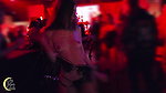 Risky penis out in public sauna relaxation room_7c9859d2
