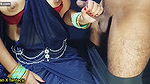 Neelam Bhabhi fucked in saree she was ready for marriage party and her dever cought her alone in her house.