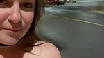 Very pregnant woman is fucked in public sex threesome orgy at a gas station_cf1c0094