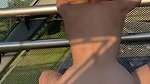 Wife shows her pussy to strangers on the beach. Public exposure_331b1c99