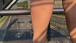 Wife shows her pussy to strangers on the beach. Public exposure_331b1c99
