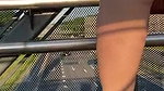 Wife shows her pussy to strangers on the beach. Public exposure_331b1c99