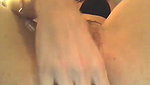 Amateur girl masturbates and cums