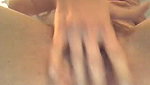 Amateur girl masturbates and cums