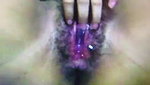 Amateur hairy girl fingering her wet pussy till orgasm on cam