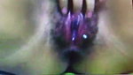 Amateur hairy girl fingering her wet pussy till orgasm on cam